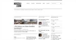 Desktop Screenshot of hossli.com