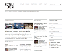 Tablet Screenshot of hossli.com